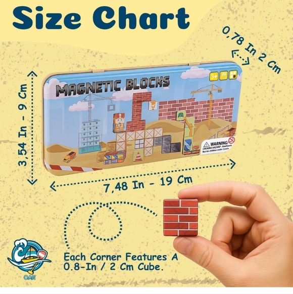 Magnetic Building Blocks - Picture 2 of 7